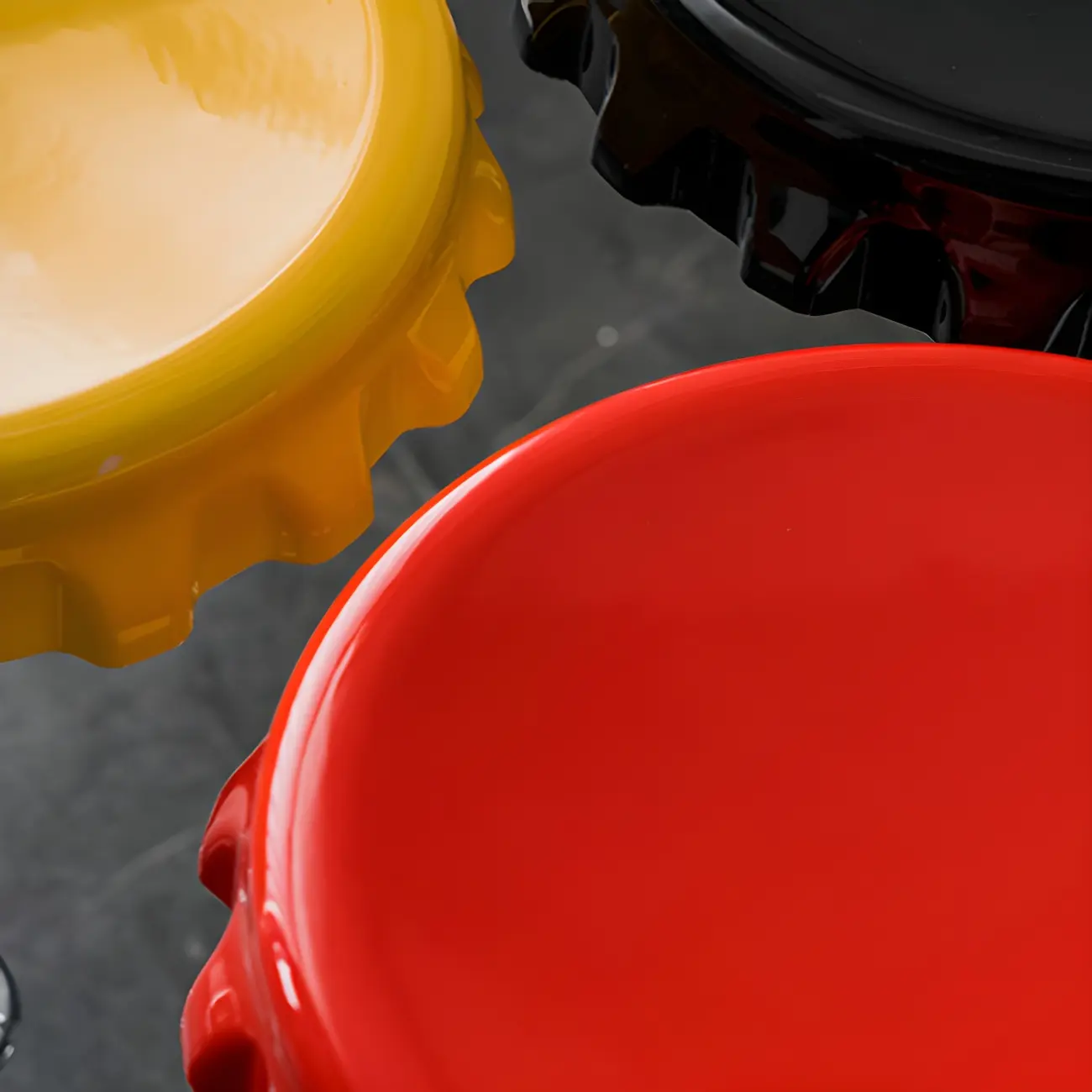Durable Plastic Swivel Bar Stools with Adjustable Height for Kitchen Image - 14 | homeyfad