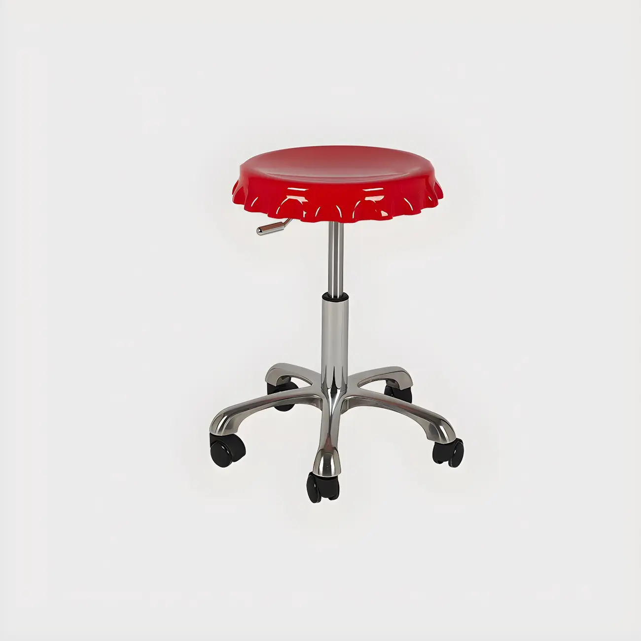 Durable Plastic Swivel Bar Stools with Adjustable Height for Kitchen Image - 31 | homeyfad