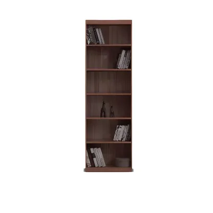 Adjustable Shelves Glass Solid Wood Display Wine Cabinet Image - 7