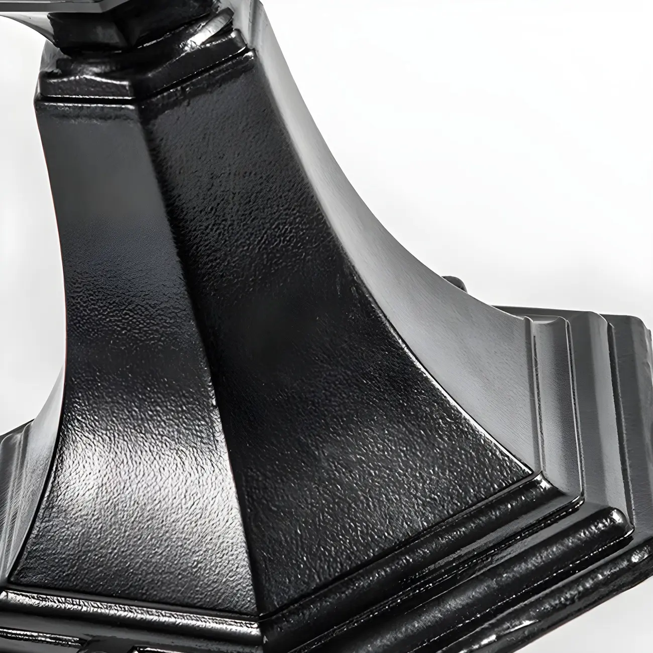 Black and Bronze Metal Retro Solar Post Cap Light Image - 6 | homeyfad