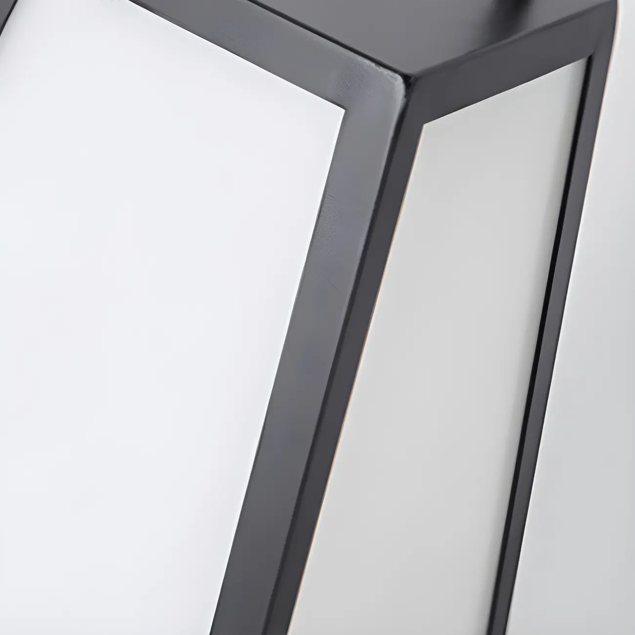 Black Metal Conical Post Cap Light with Handle Image - 10 | homeyfad