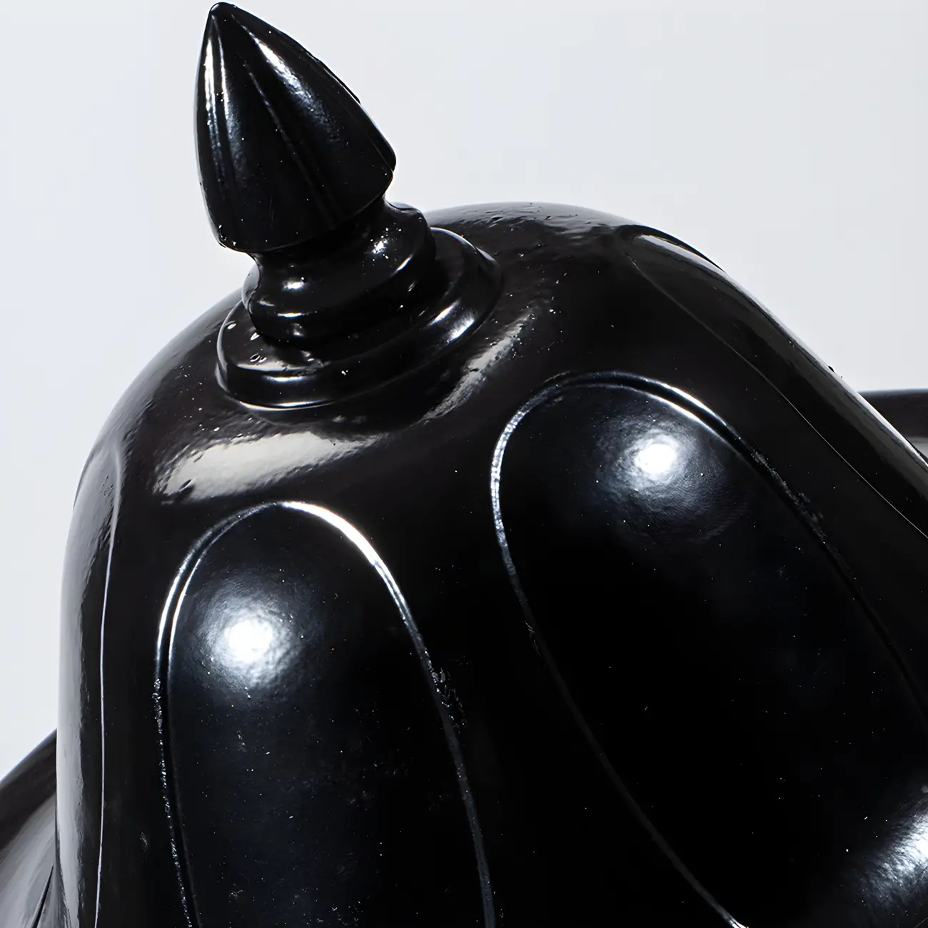 Retro Metal Black Glass Outdoor Post Lights Image - 7 | homeyfad