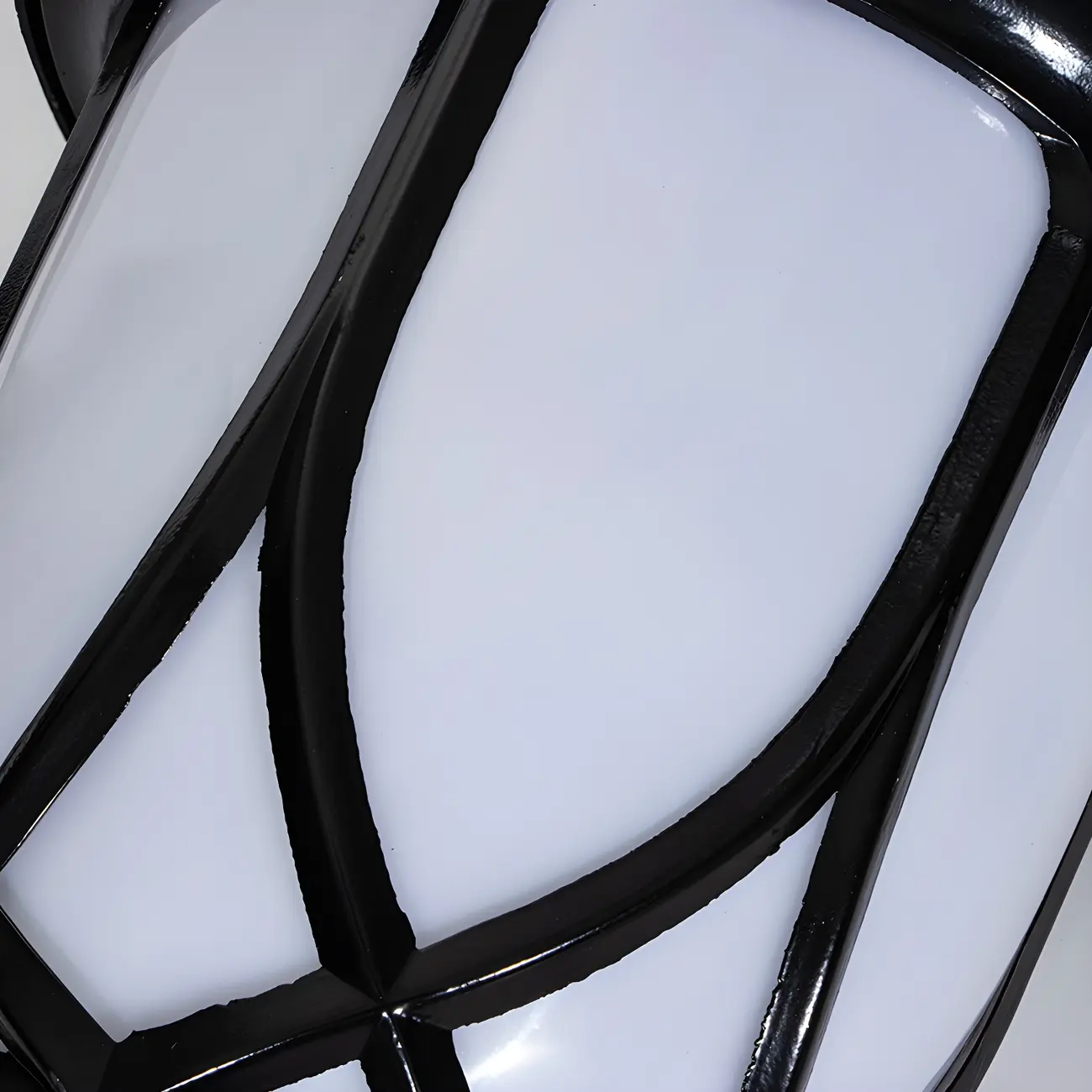 Retro Metal Black Glass Outdoor Post Lights Image - 8 | homeyfad