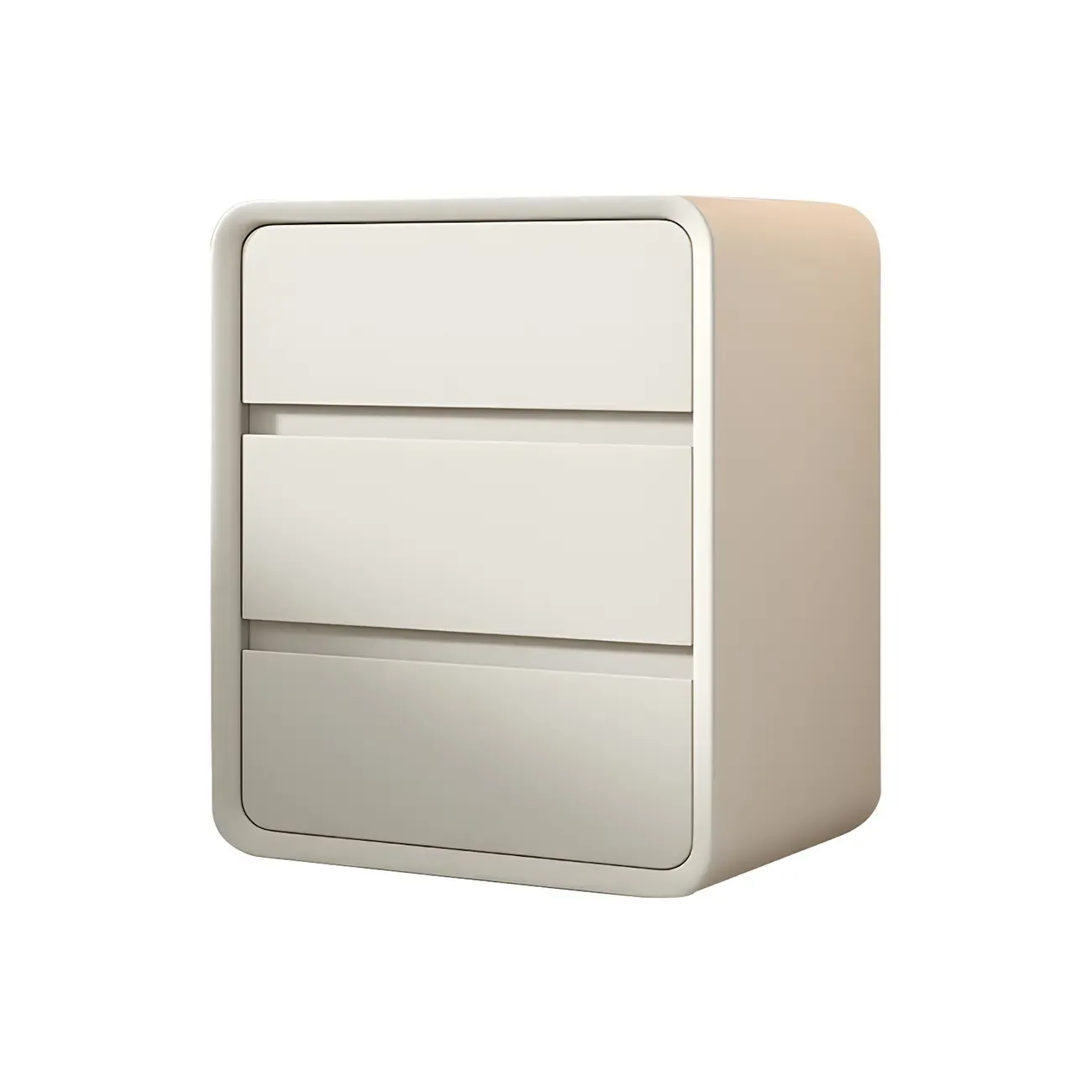 Scandinavian Wood Narrow Bedside Cabinet Image - 18