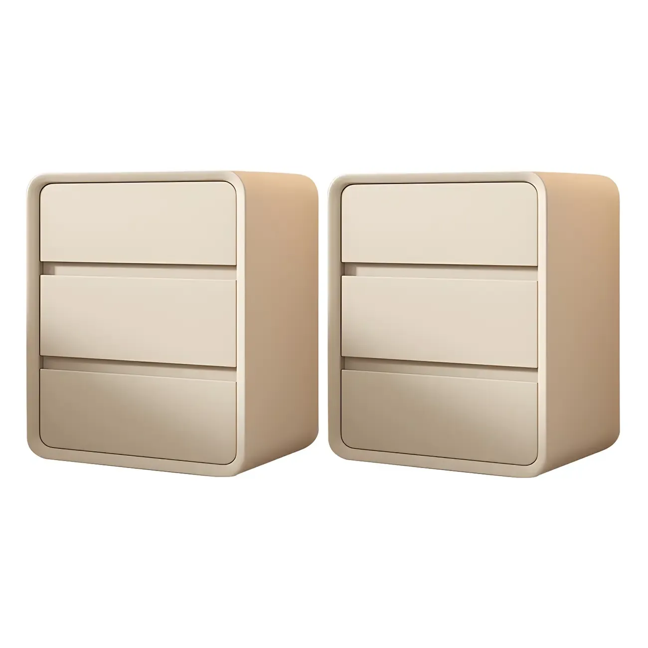 Scandinavian Wood Narrow Bedside Cabinet Image - 23