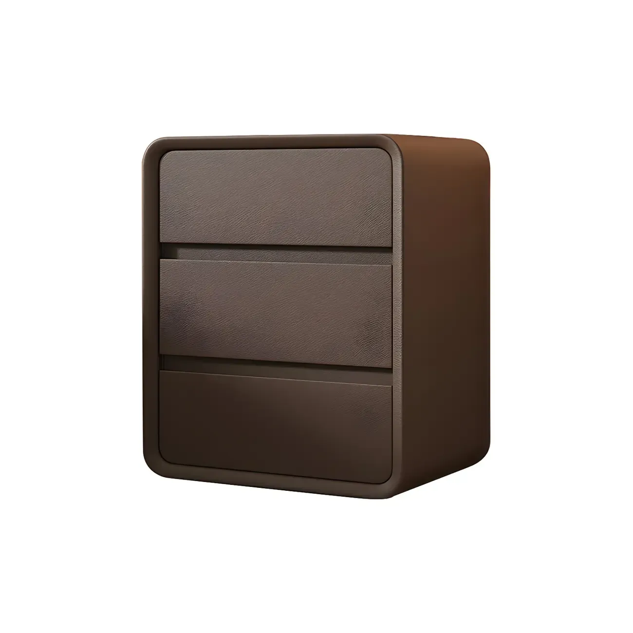 Scandinavian Wood Narrow Bedside Cabinet Image - 26