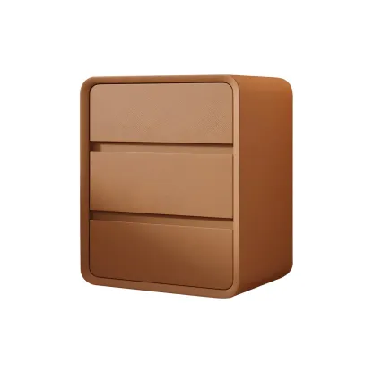 Scandinavian Wood Narrow Bedside Cabinet Image - 30