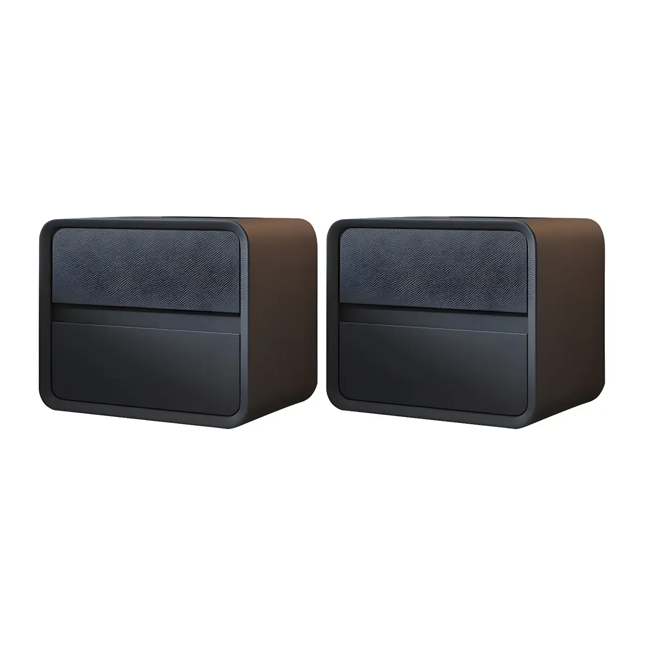 Scandinavian Wood Narrow Bedside Cabinet Image - 33