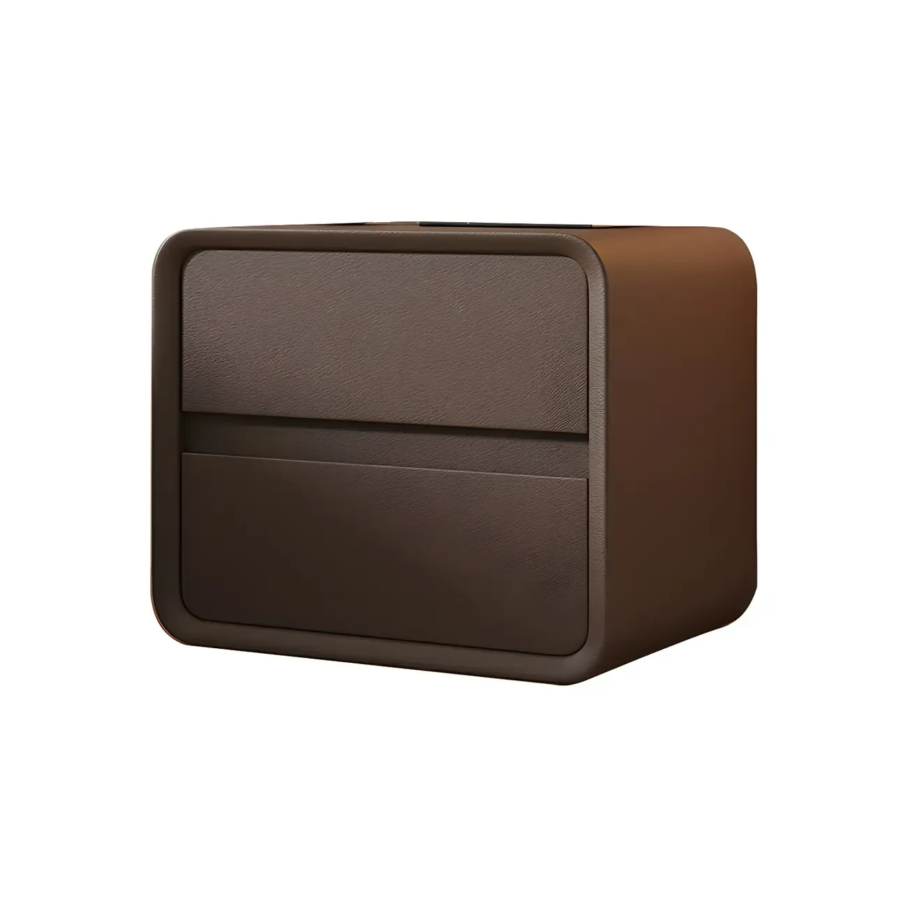 Scandinavian Wood Narrow Bedside Cabinet Image - 36