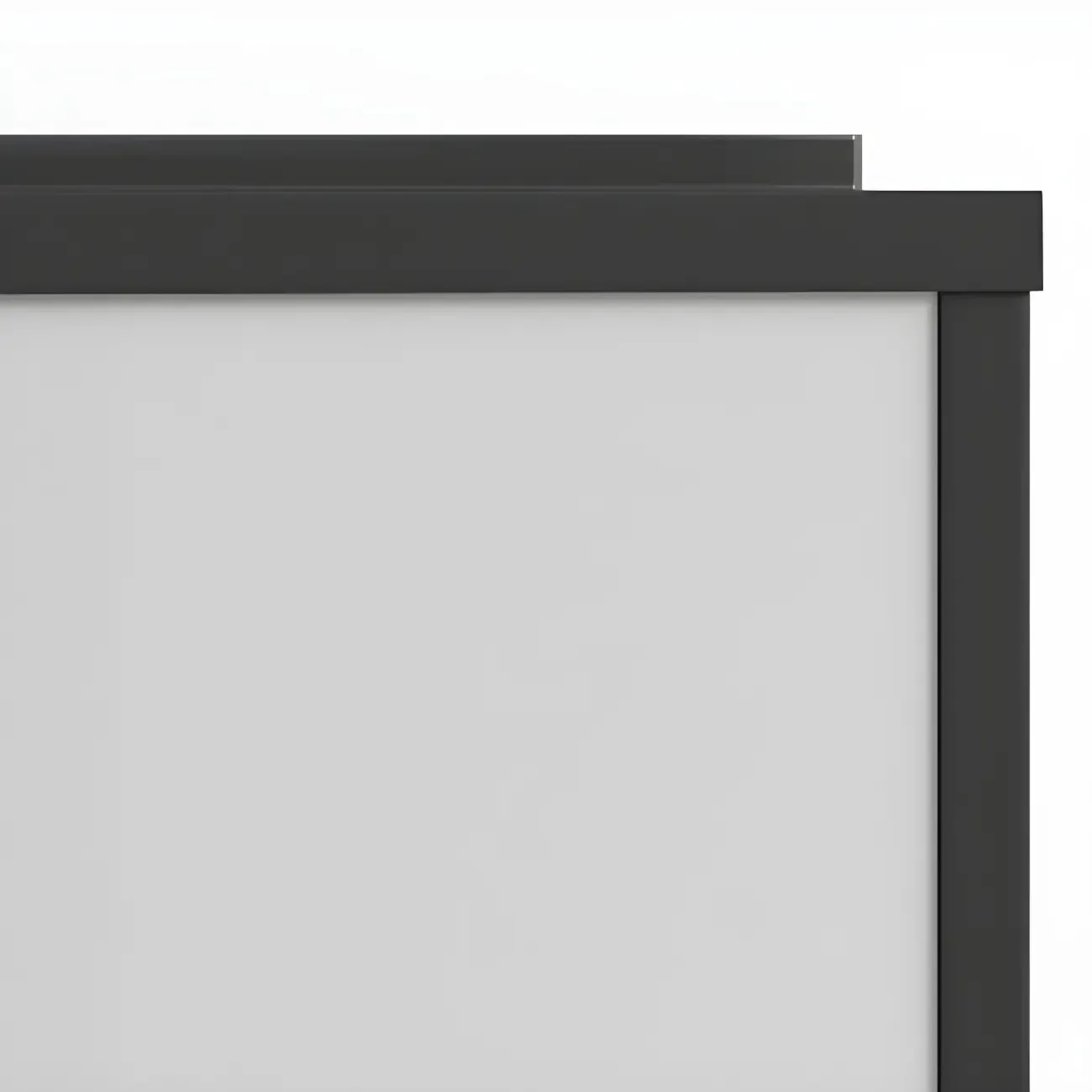 Cube Metal Black Solar Post Cap Light Image - 14