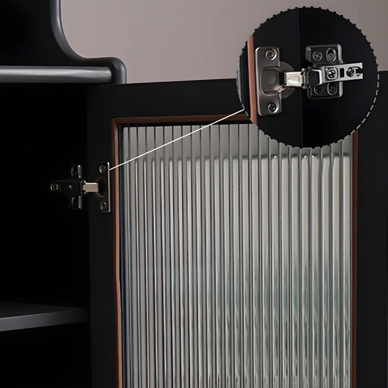 Modern Black Freestanding Wine Rack Large Storage for Living Bar Image - 16 | homeyfad