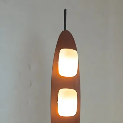 63" Mid-Century Modern 3-Light Integrated LED Floor Lamp  Image - 6