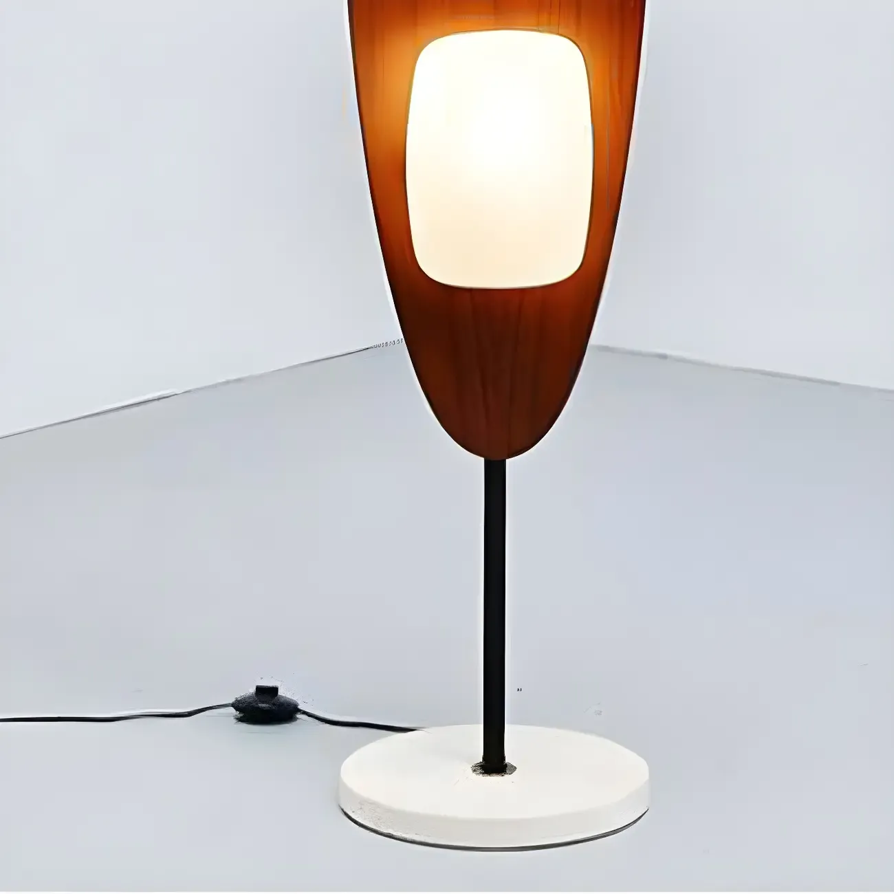 63" Mid-Century Modern 3-Light Integrated LED Floor Lamp  Image - 7
