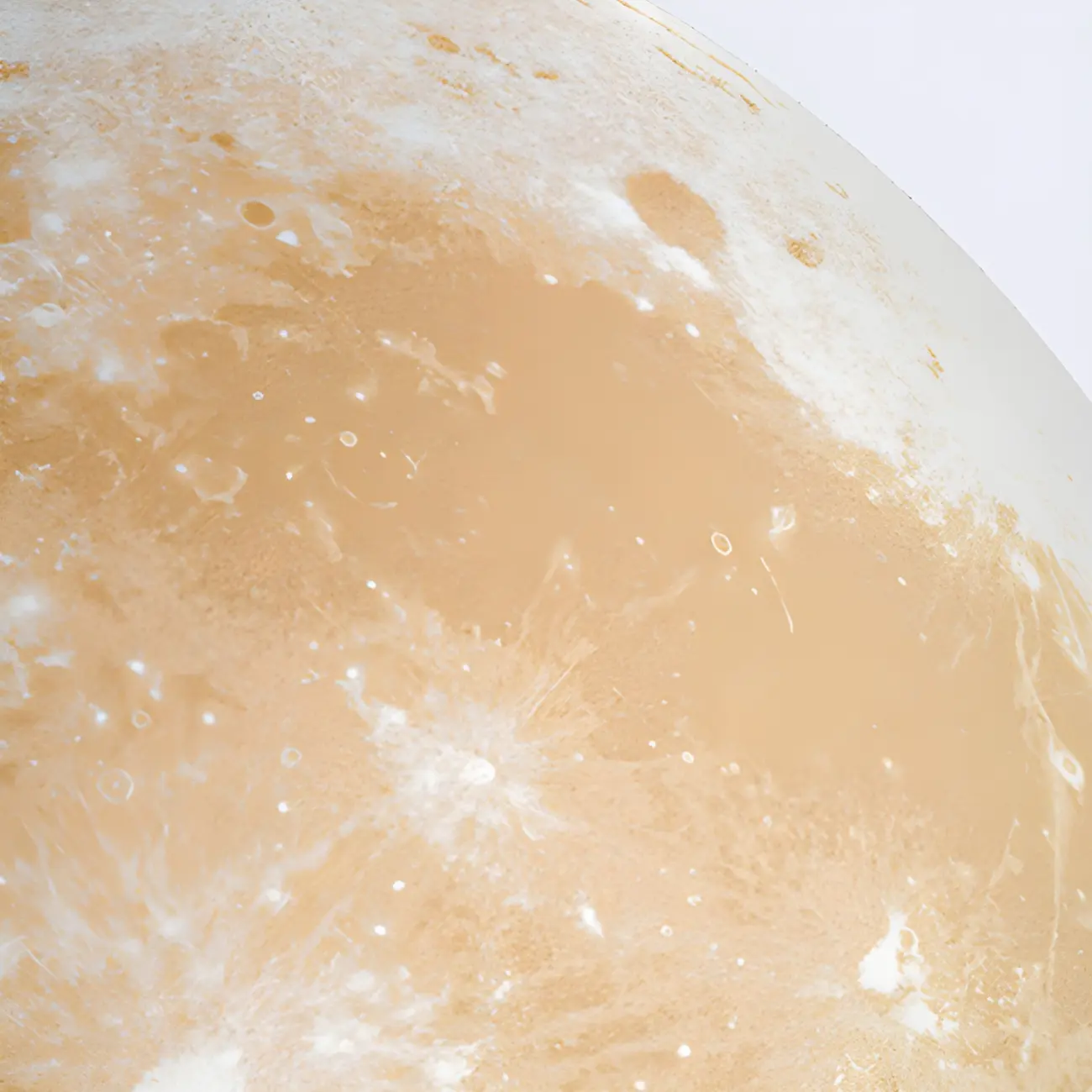 White Resin Moon-Shaped Post Cap Light Image - 7 | homeyfad