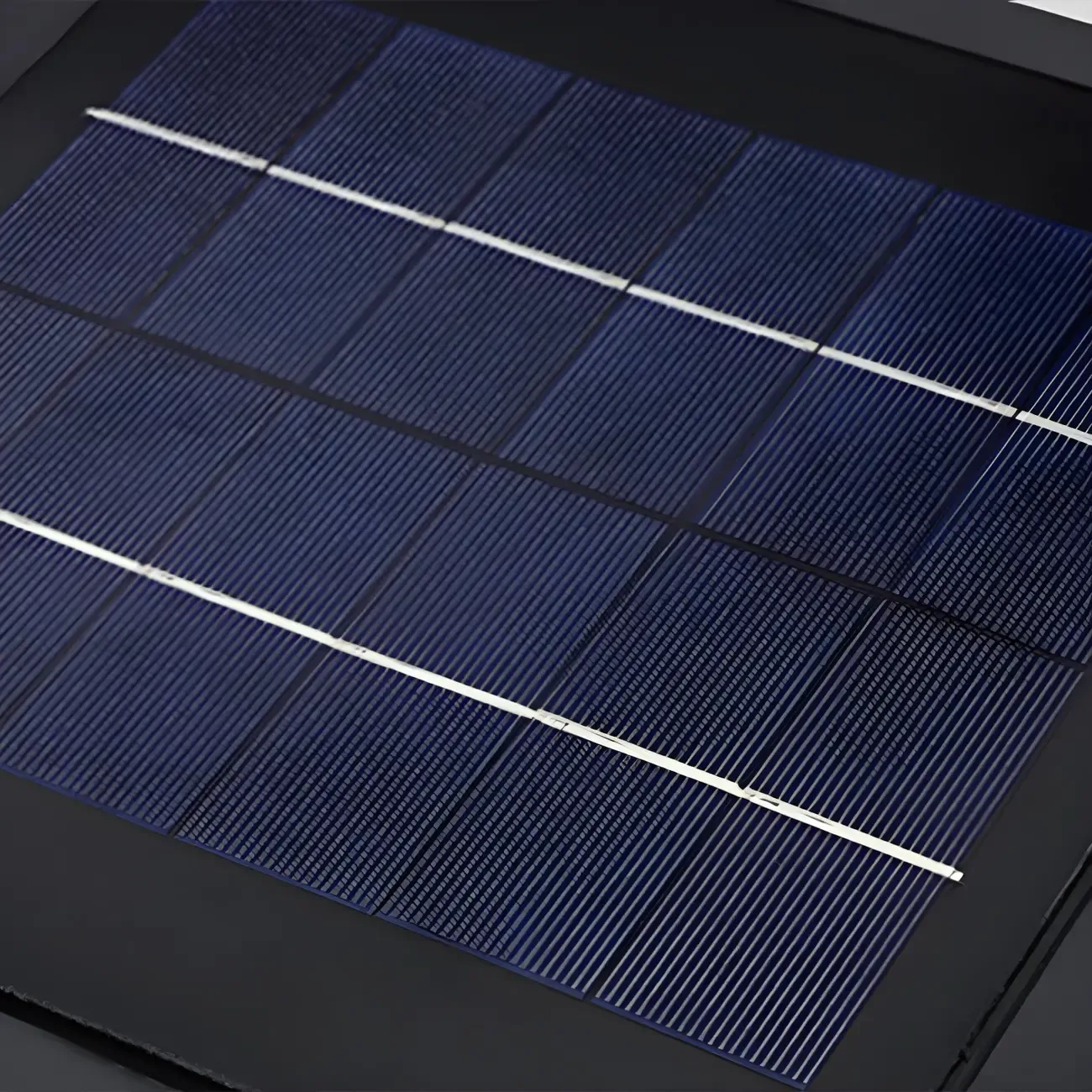 Solar Black Metal Rectangular Post Cap Light Image - 9