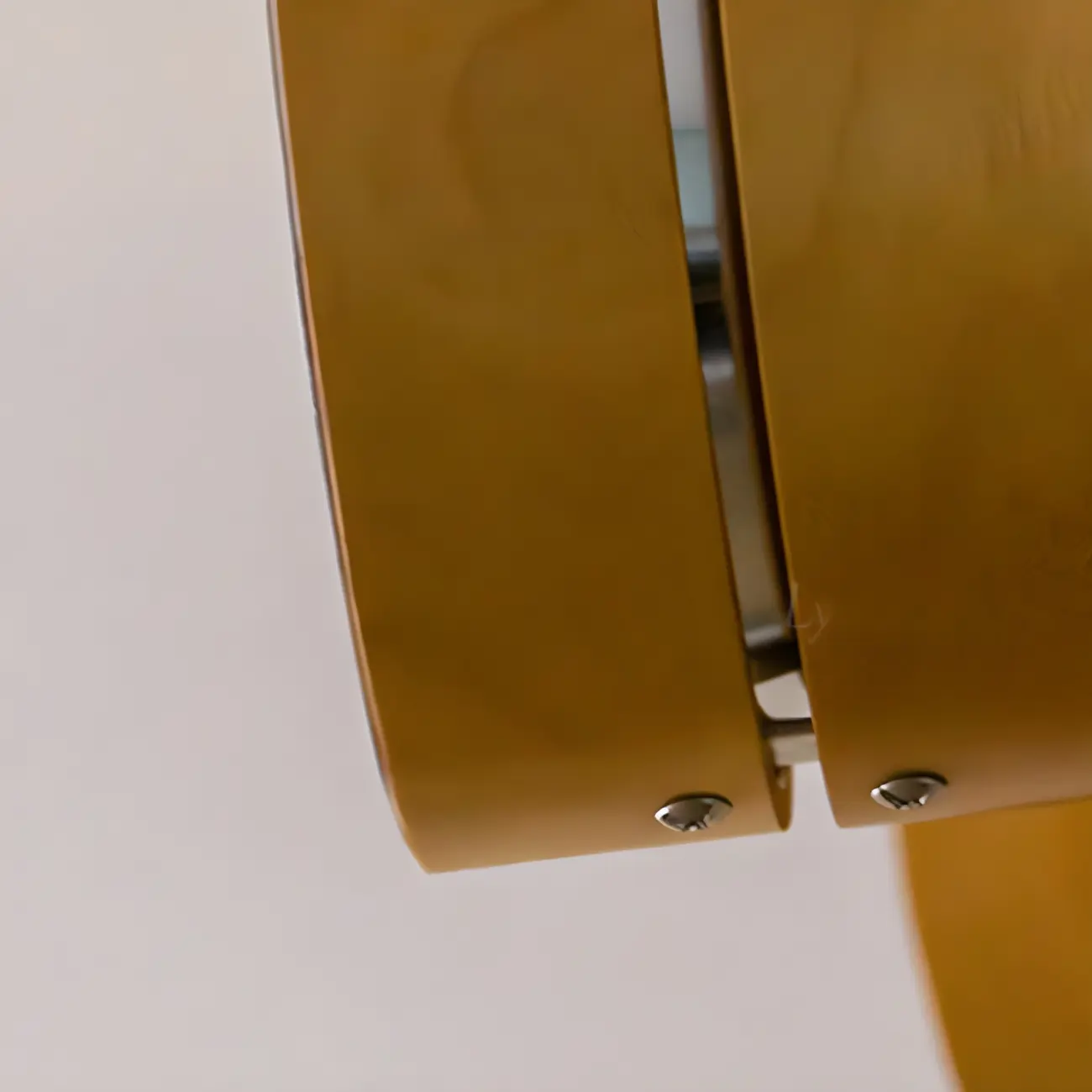 Modern LED Semi-Flush Wood Ceiling Light for Living Room Image - 9 | homeyfad