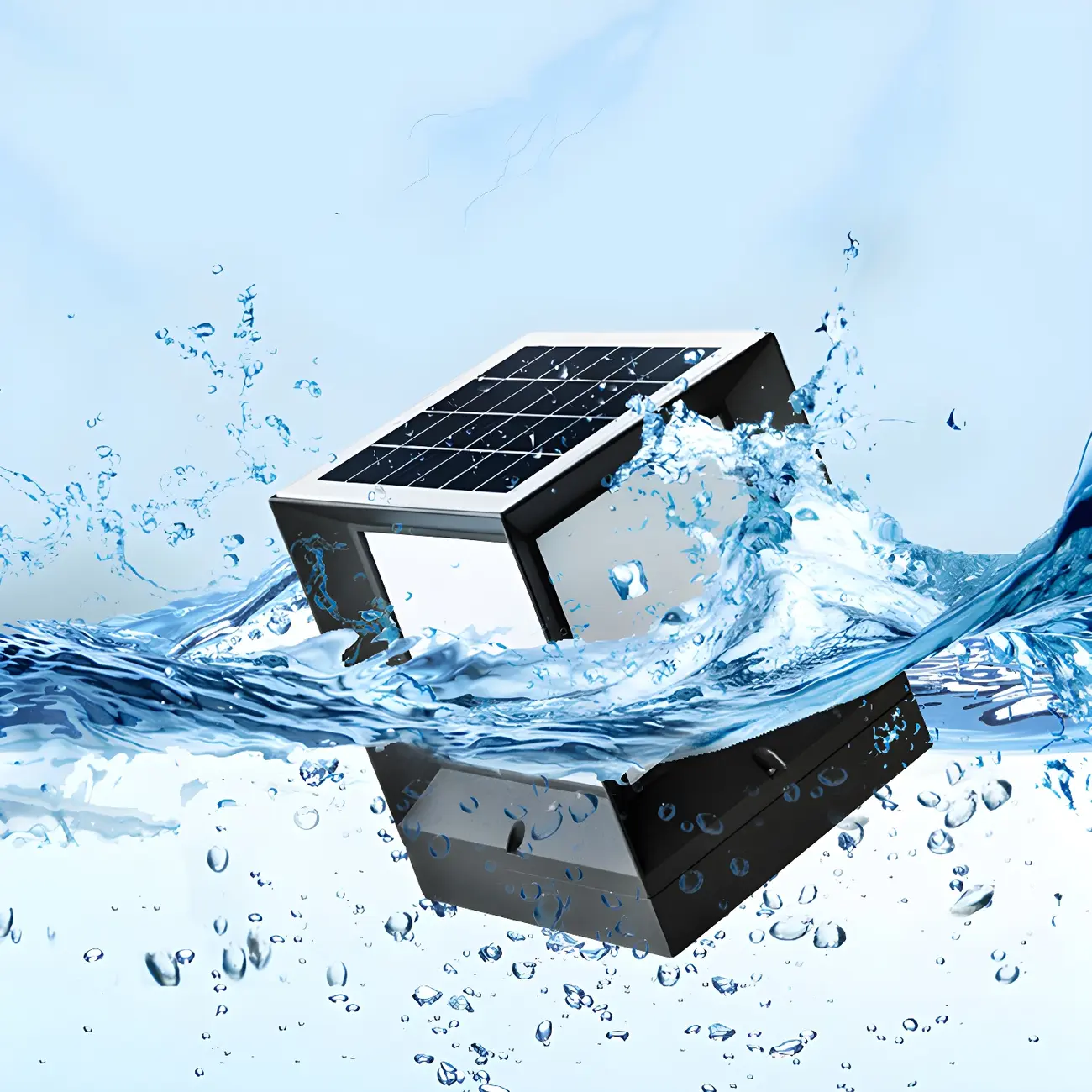 Solar Acrylic Black LED Post Cap Light Image - 13 | homeyfad
