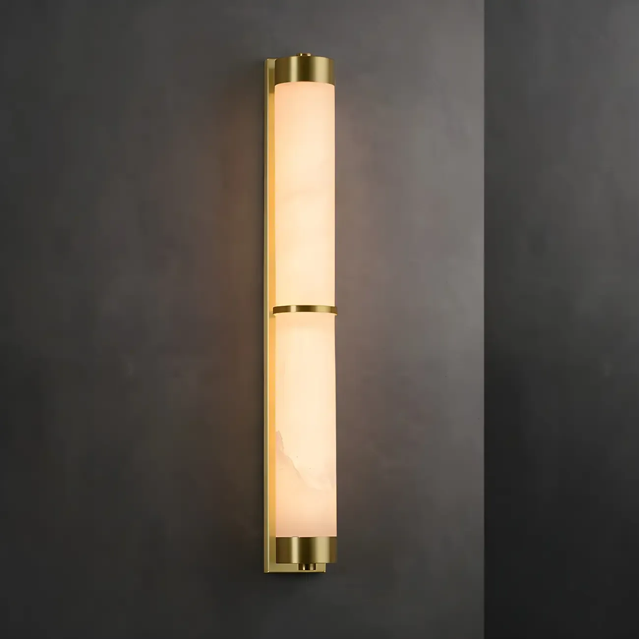 Modern Gold Metal Wall Light for Living Room Decor Image - 3