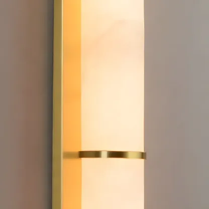 Modern Gold Metal Wall Light for Living Room Decor Image - 5