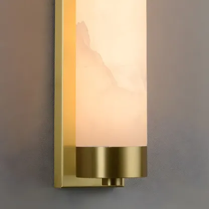 Modern Gold Metal Wall Light for Living Room Decor Image - 11