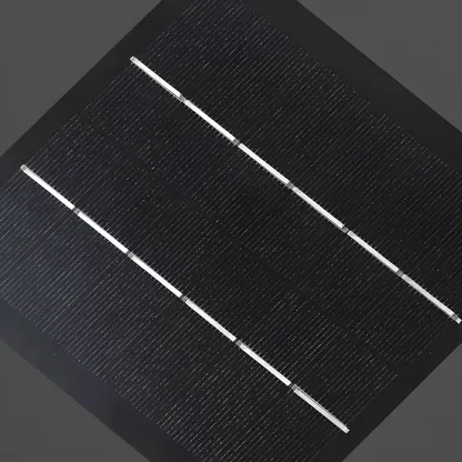 Solar Black Metal Glass Geometric Post Cap Light Image - 13