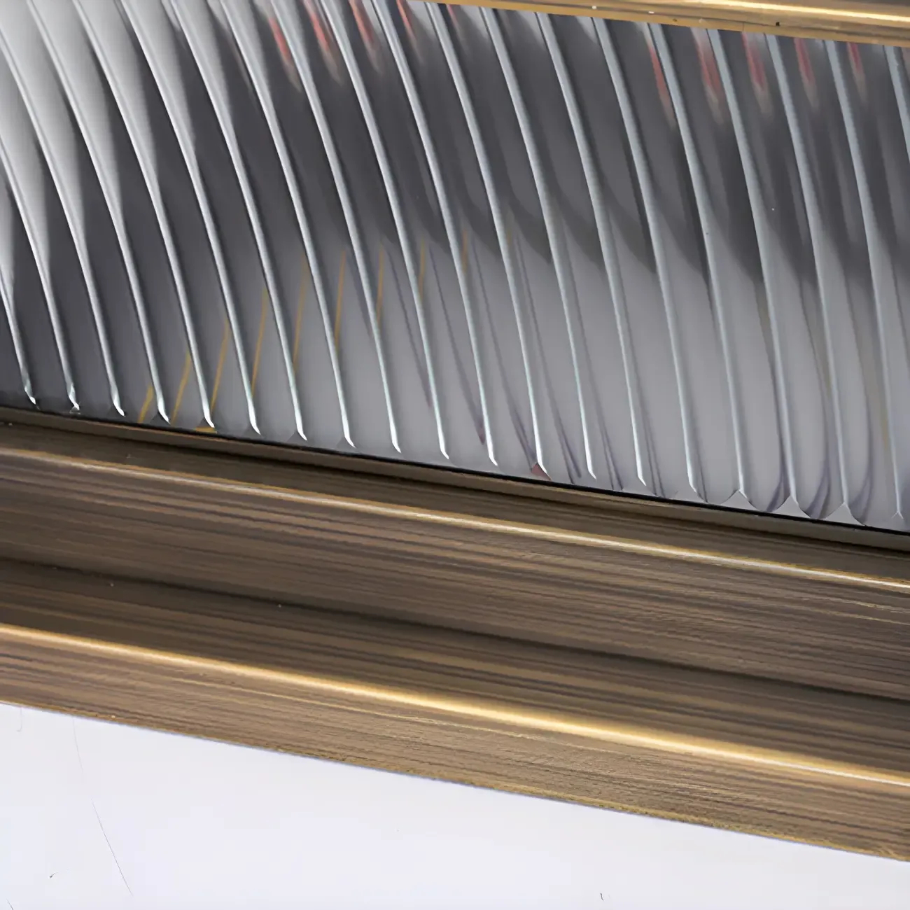 Solar Brown Metal Glass Post Cap Light Image - 6