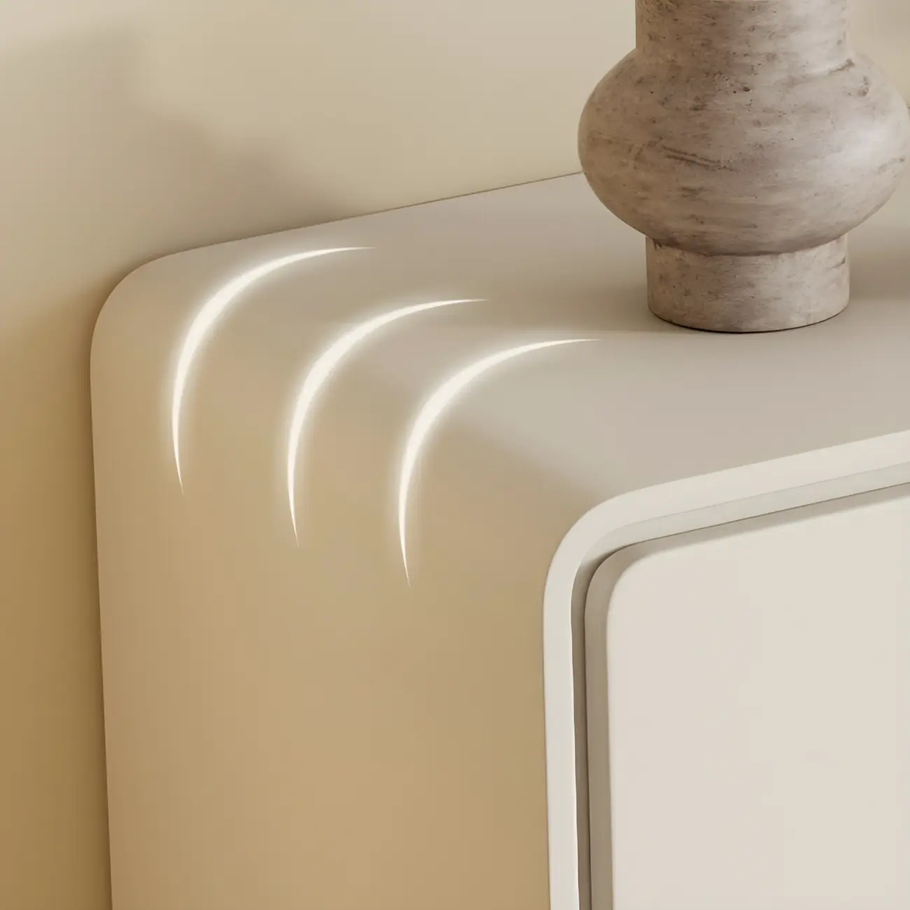 Glam White Wooden Dresser with Drawers for Bedroom Storage Image - 10 | homeyfad