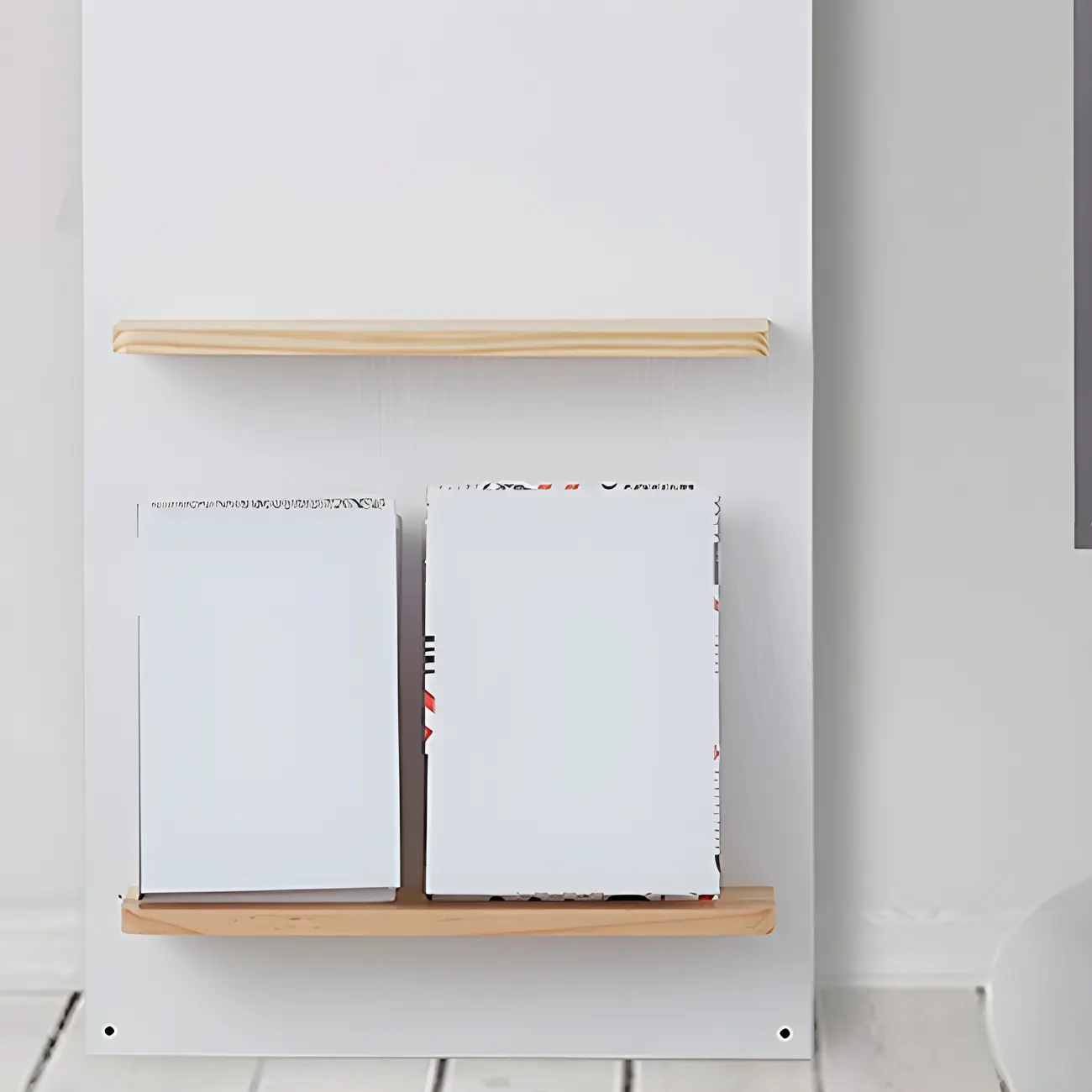 Etagere Arched Wall-Mounted Wood Bookcase Image - 7 | homeyfad