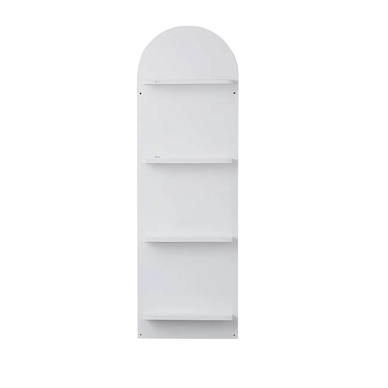 Etagere Arched Wall-Mounted Wood Bookcase Image - 13 | homeyfad