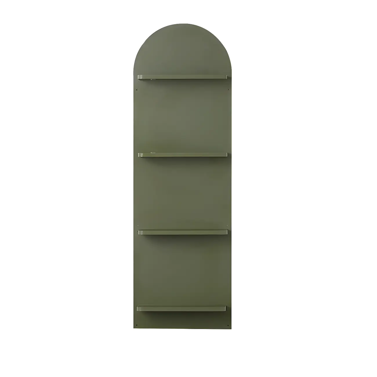 Etagere Arched Wall-Mounted Wood Bookcase Image - 19 | homeyfad