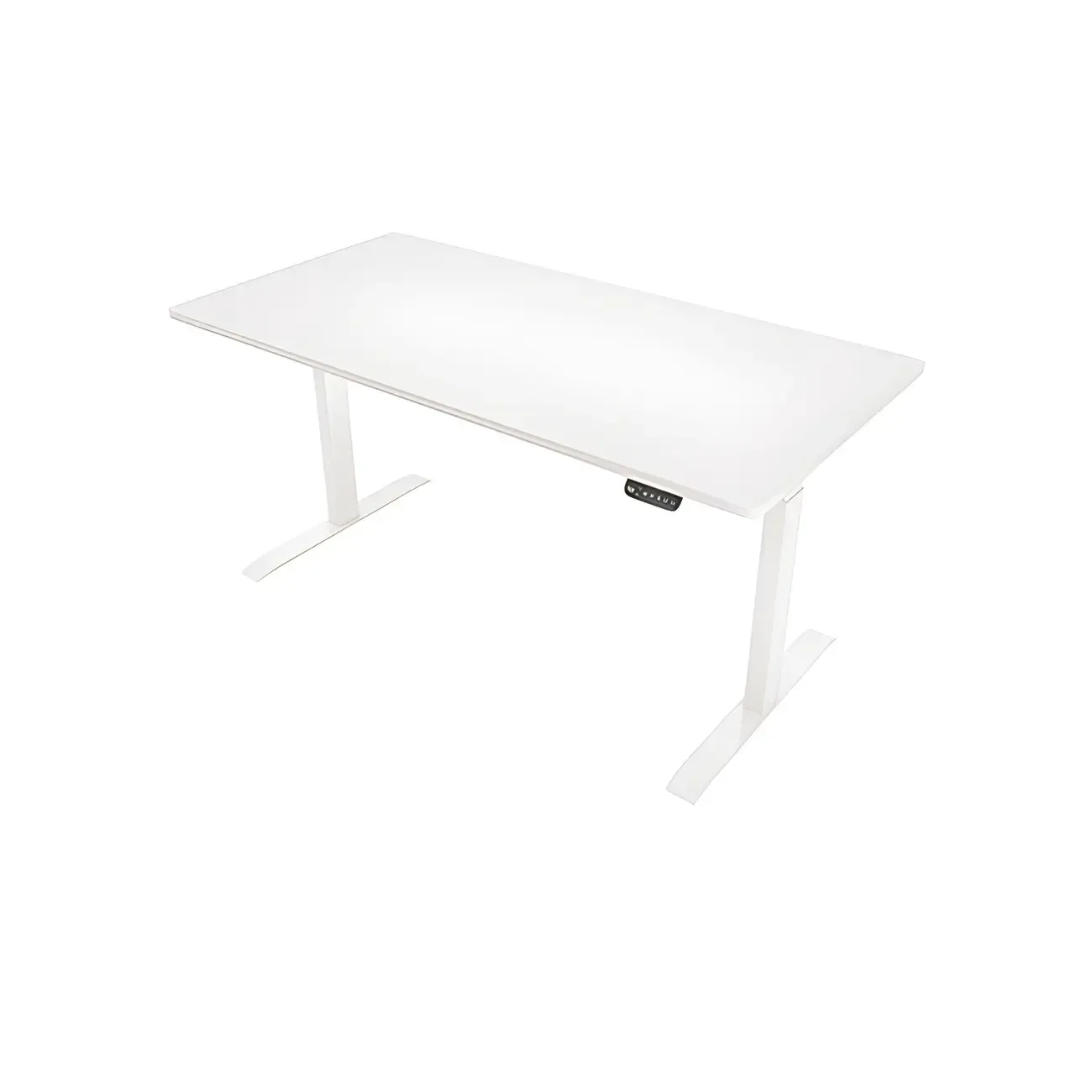 Modern Pine Wooden Adjustable Standing Desk for Home Office Image - 4