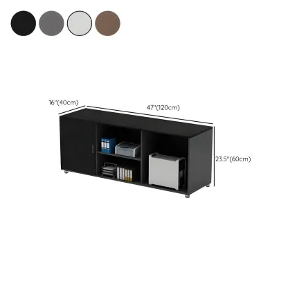 Modern Engineered Wood Filing Cabinet for Office Storage #size