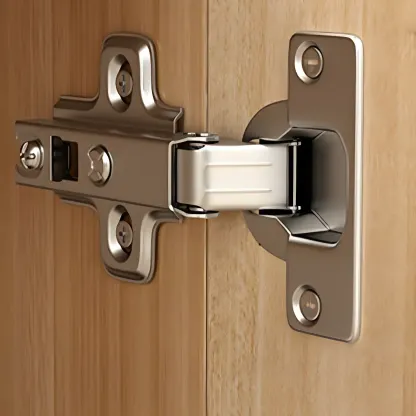 Modern Wood Open Multi-Shelf Large Display Cabinet Image - 15