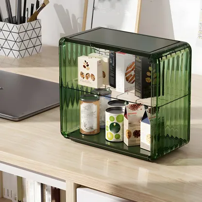 Acrylic Display Cabinet with Glass-like Panel Image - 5