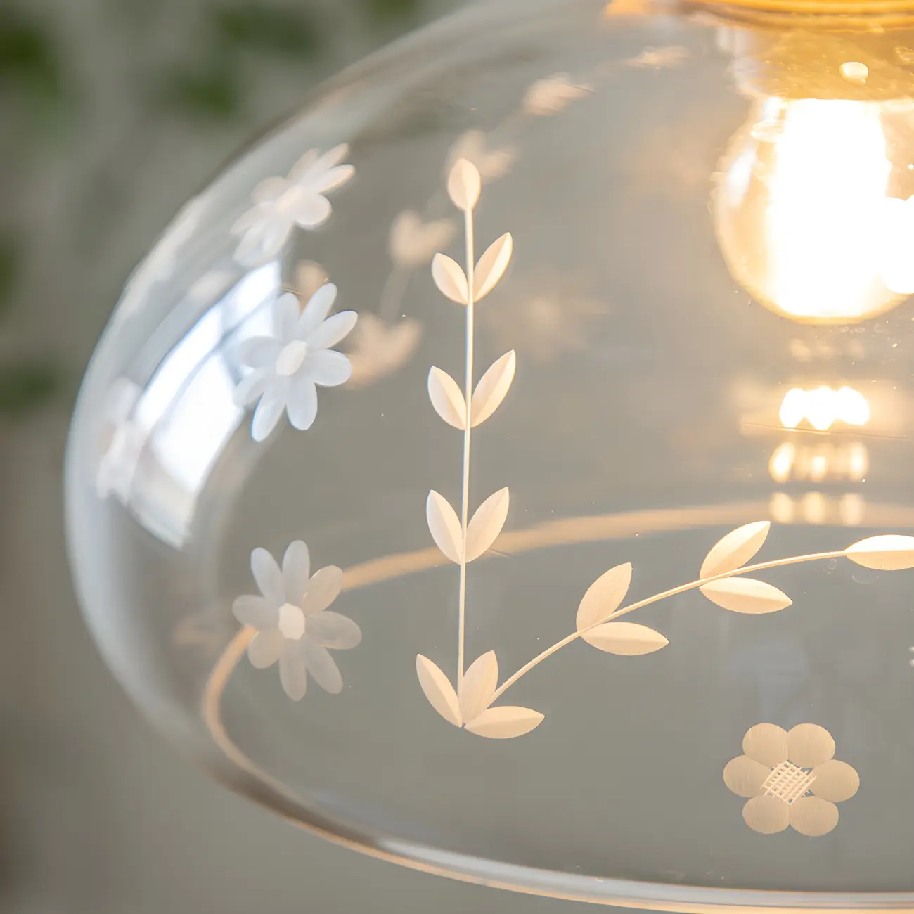 Rustic Wood Clear Glass Swing Arm Wall Light Image - 6 | homeyfad