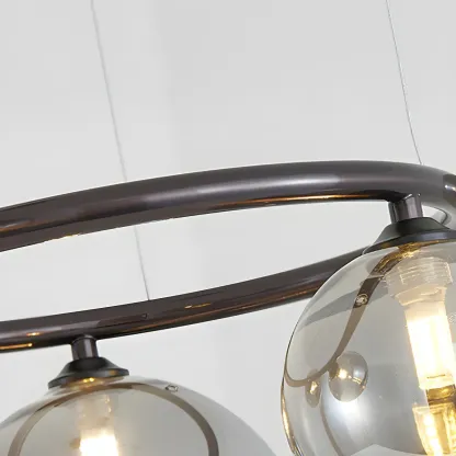 Artistic Modern Globe Glass Pendant Lights for Kitchen Image - 16