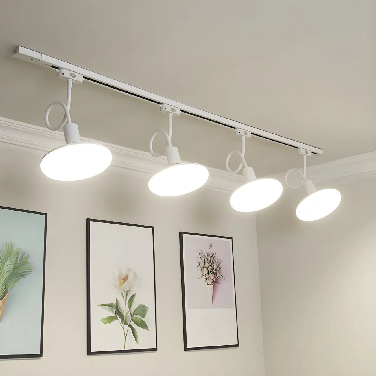 5-Light Modern LED Track Lighting with Adjustable Head | homeyfad
