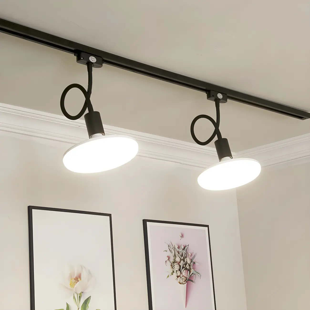 5-Light Modern LED Track Lighting with Adjustable Head | homeyfad