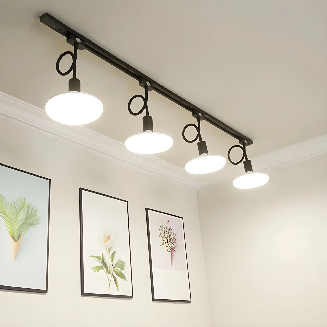 5-Light Modern LED Track Lighting with Adjustable Head | homeyfad
