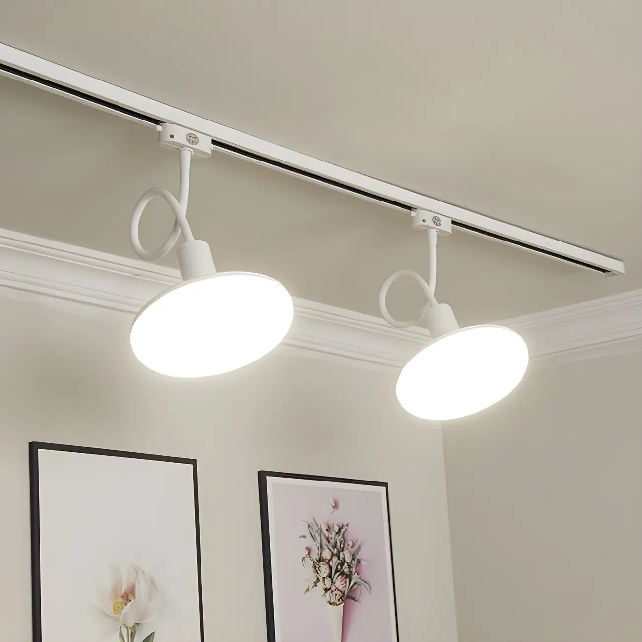 5-Light Modern LED Track Lighting with Adjustable Head | homeyfad