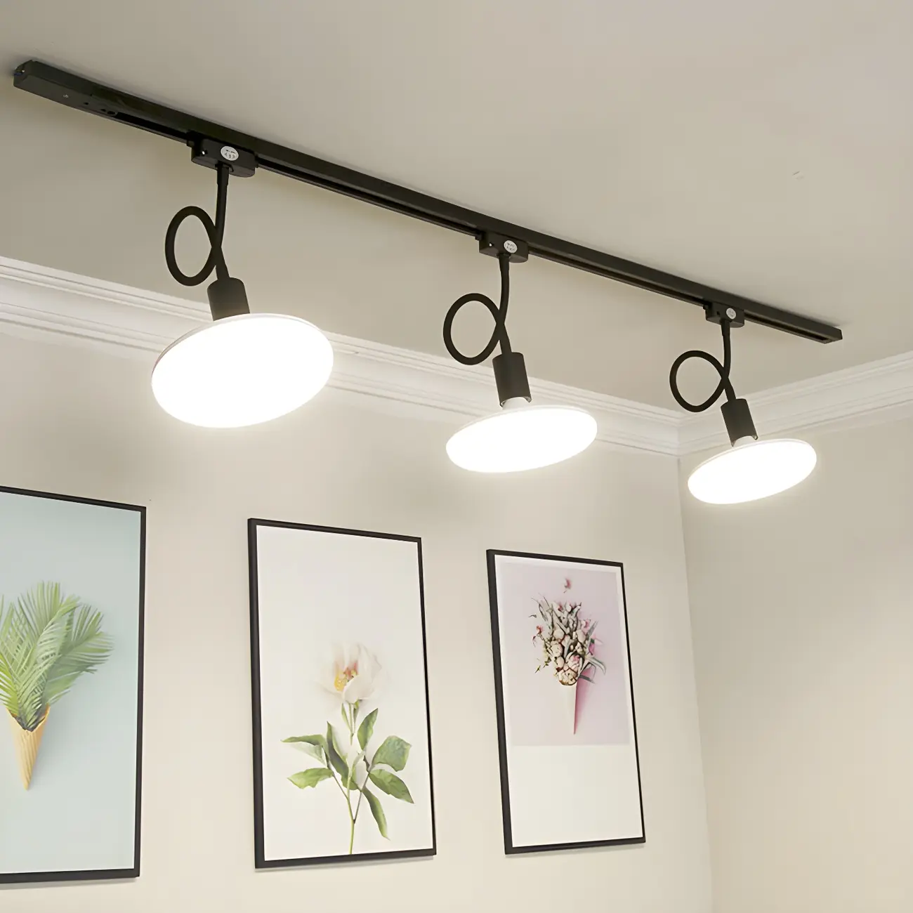 5-Light Modern LED Track Lighting with Adjustable Head | homeyfad