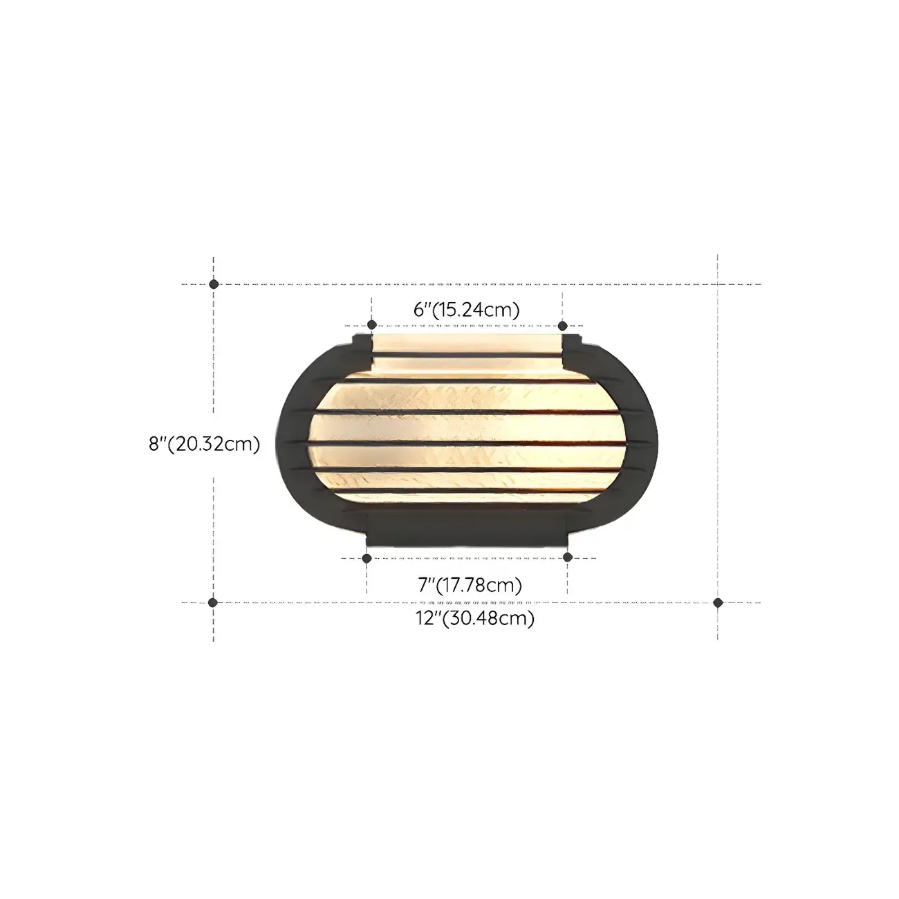 Solar Black Ribbed Metal Clear Class Post Cap Light Image - 11