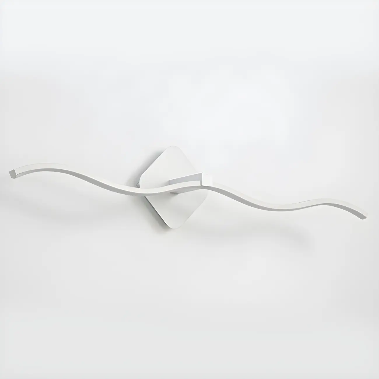 Wave LED Vanity Light with Silica Shade for Bathroom Image - 16 | homeyfad