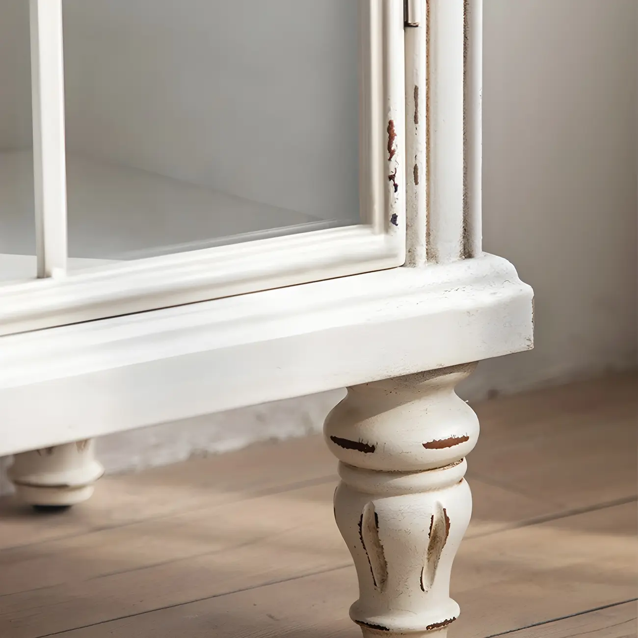 French Country Rectangular Metal Display Bookcase with Shelves Image - 7 | homeyfad