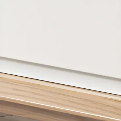 Modern Wooden Floating TV Stand with Drawers Storage for Home Image - 10