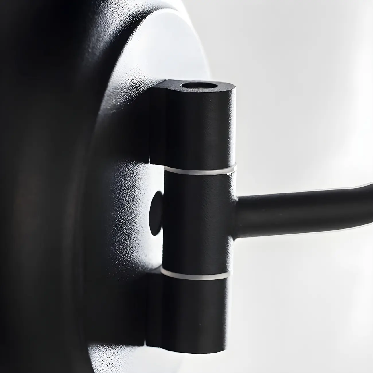 Wall-Mounted Linear Black Bathroom LED Vanity Light Image - 6 | homeyfad