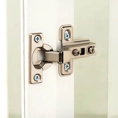 White Modern Bamboo Clear Figure Display Cabinets Image - 17