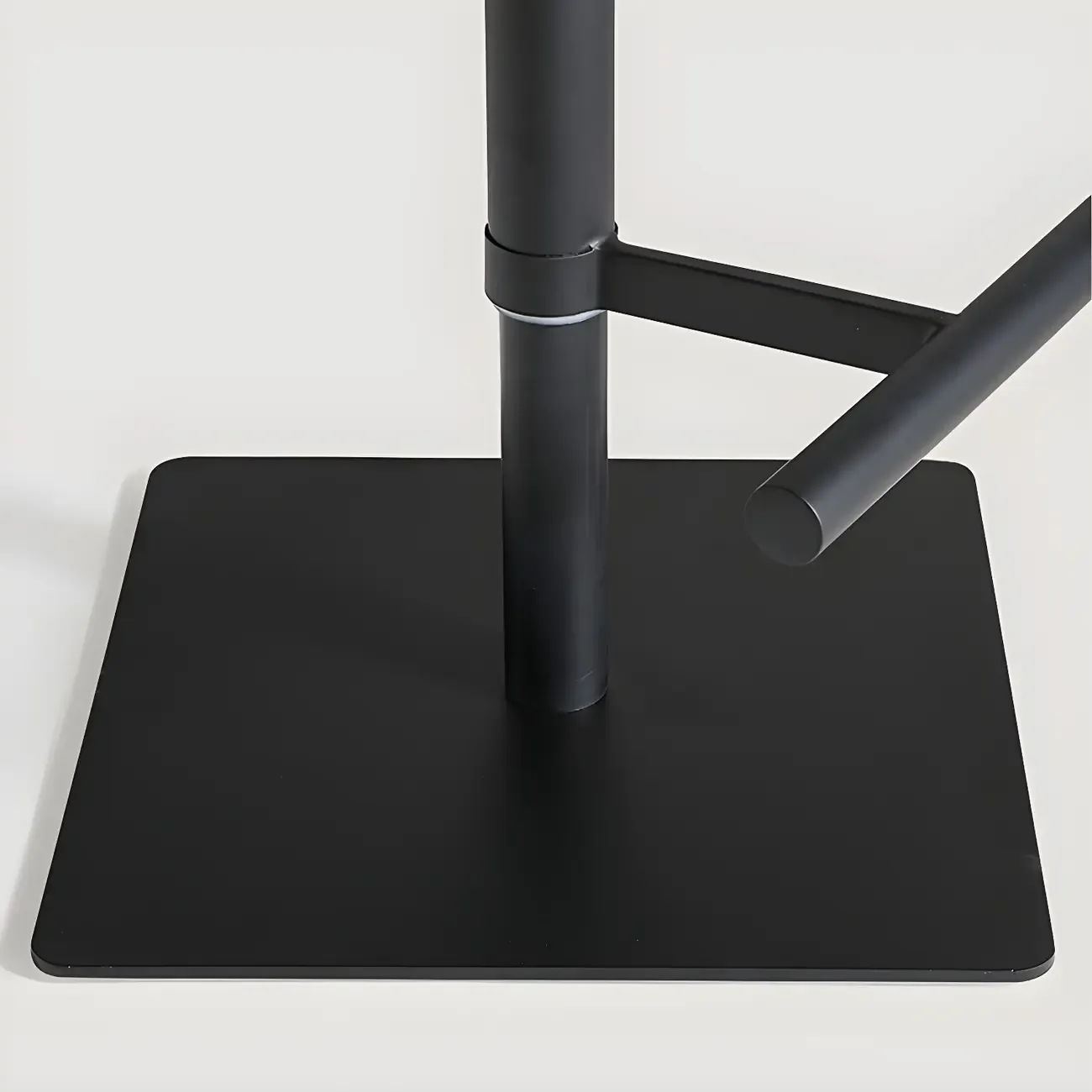 Modern Low Back Cushioned Swivel Adjustable Bar Stool Image - 8