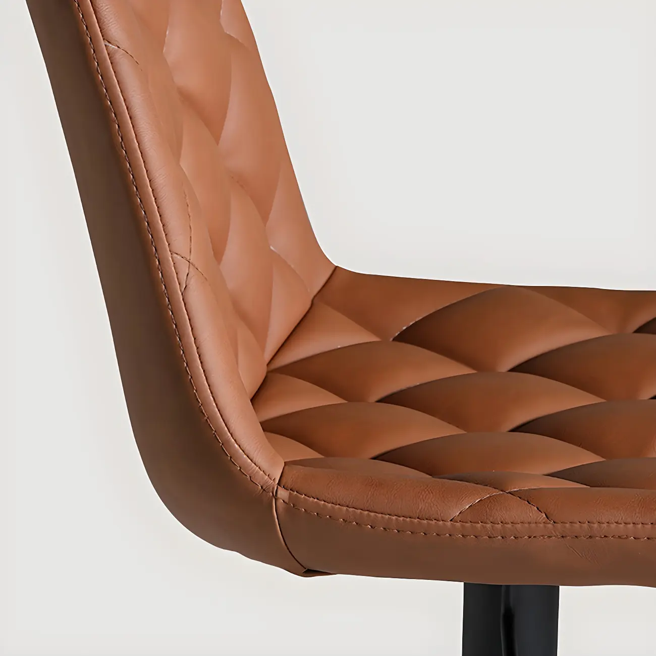 Modern Low Back Cushioned Swivel Adjustable Bar Stool Image - 6 | homeyfad