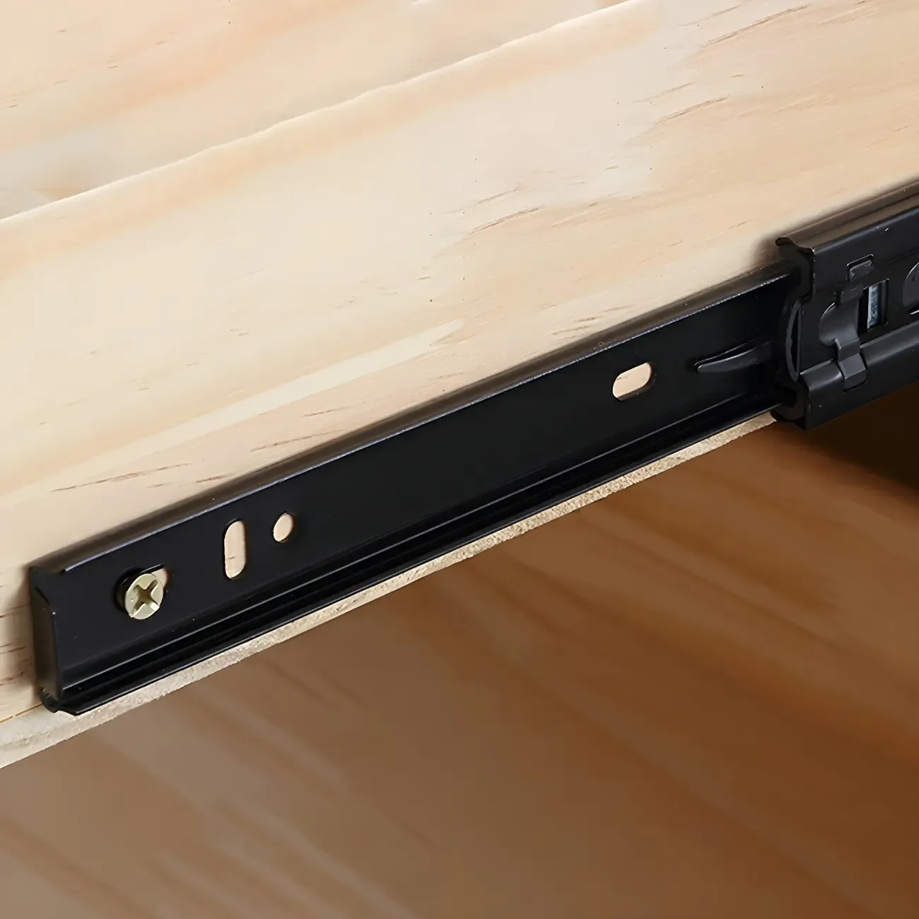 Low Stone Top Floating Nightstand with Drawer Set of 2 Image - 10